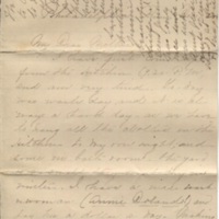 Sarah Seabrook Mitchell Wylie to Rebecca Dennis Wylie, 30 December 1884