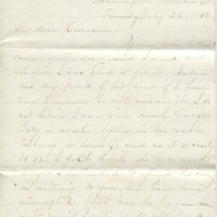 Louisa Wylie Boisen to Hermann B. Boisen, 22 July 1880