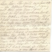 Sarah Seabrook Mitchell Wylie to Louisa Wylie Boisen, 15 February 1896